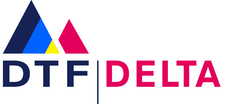 Logotipo DTF Delta